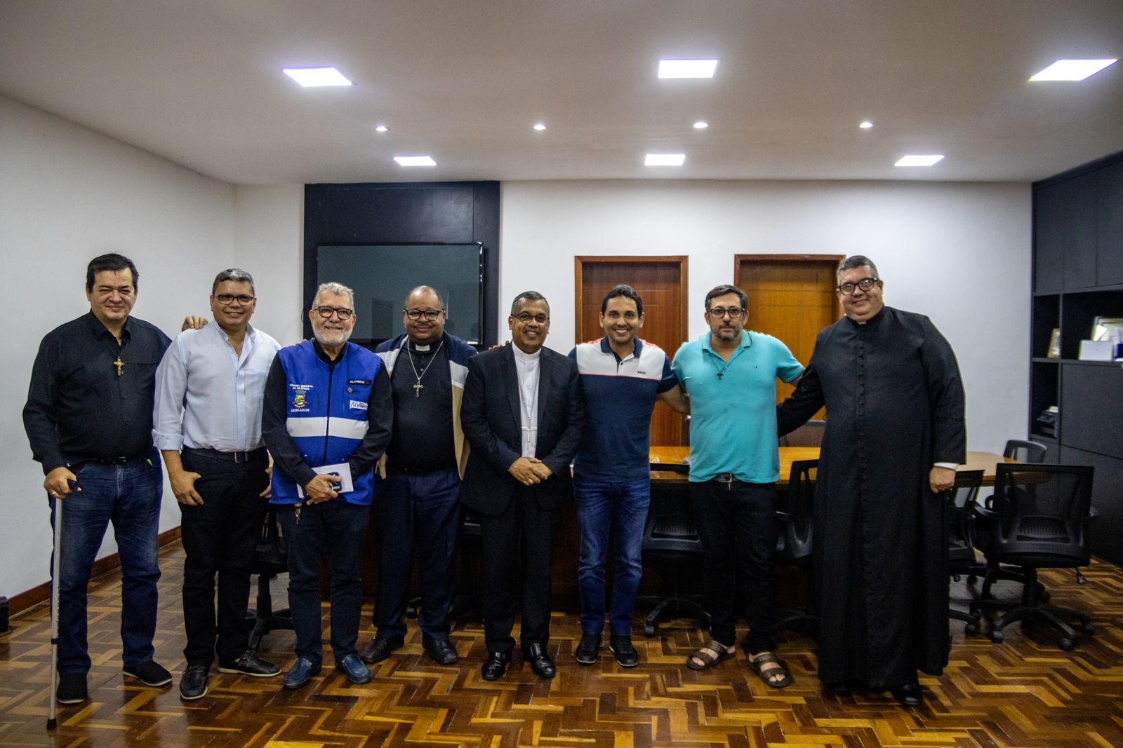 Presépio com peças em tamanho natural é aberto para visitação no Cristo Rei